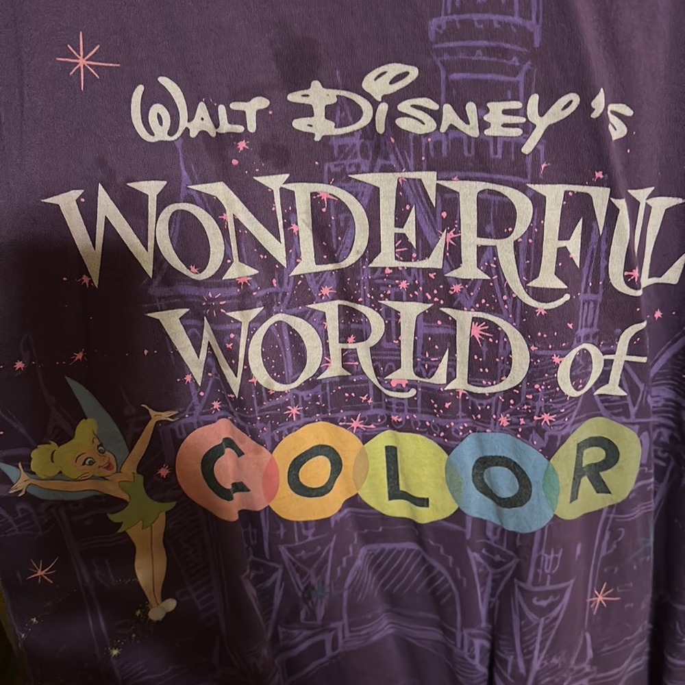 Disney Wonderful World of Color T-shirt - Picture 2 of 3